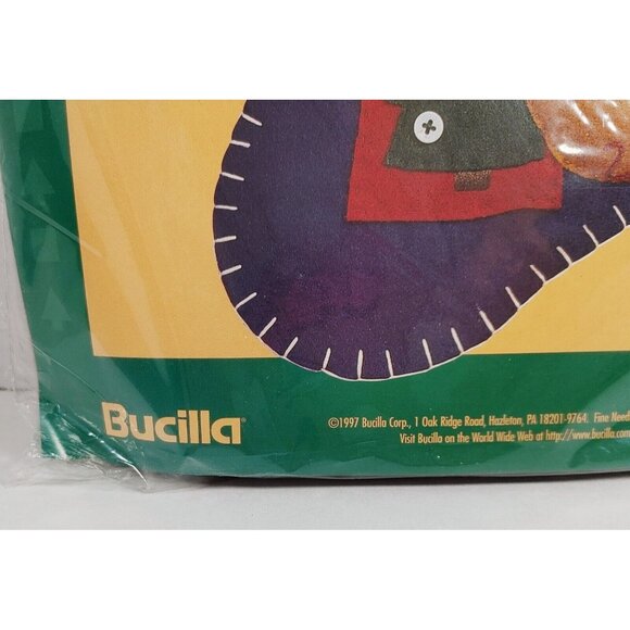 Bucilla Alma Lynne #83795 Stocking Felt Merry Christmas Noah NEW - Picture 5 of 7